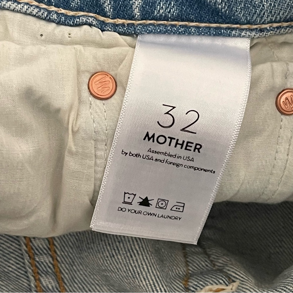 MOTHER Superior The Tomcat Jeans Size 32 NWT - Picture 9 of 10